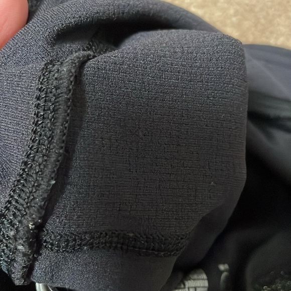 Aerie Chill. Play. Move. Black Glitter Leggings/Tights - Picture 8 of 8